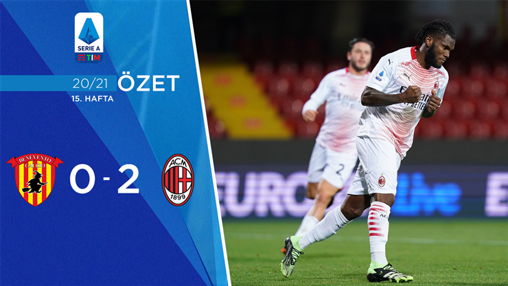 Benevento 0-2 Milan Maç Özeti