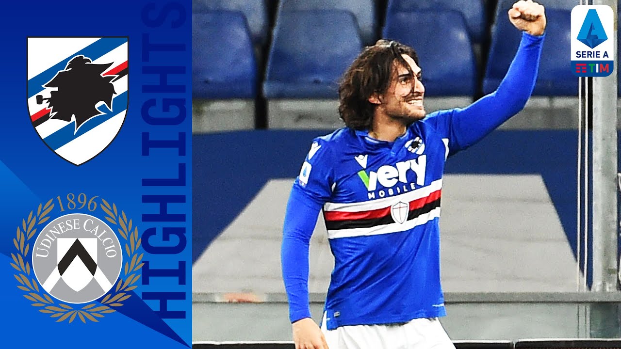 Sampdoria 2-1 Udinese Maç Özeti