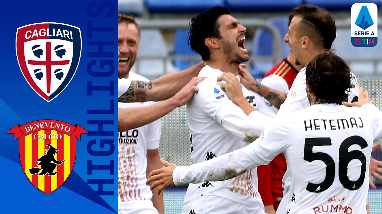 Cagliari 1-2 Benevento Maç Özeti