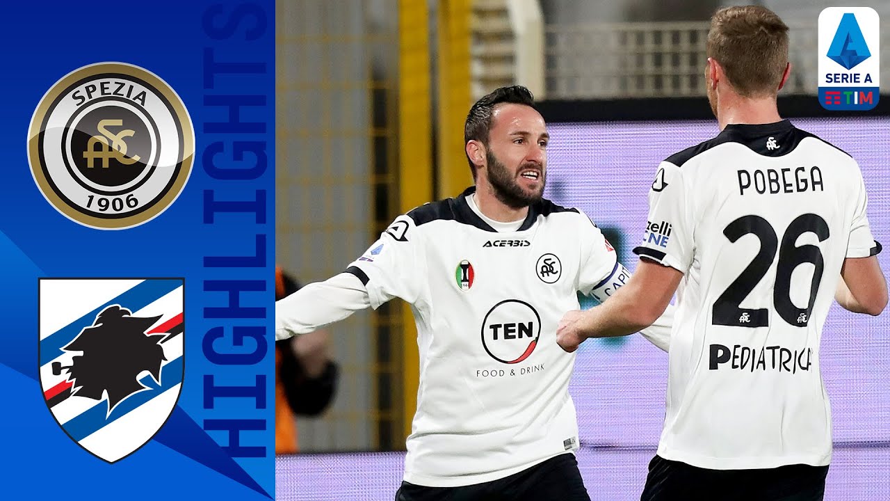 Spezia 2-1 Sampdoria Maç Özeti
