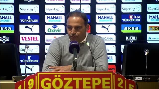 Fuat Çapa: Hakem, oyuncunun düşüşüne bakarak kırmızı kart verdiyse... | Göztepe - Kasımpaşa : 1-0