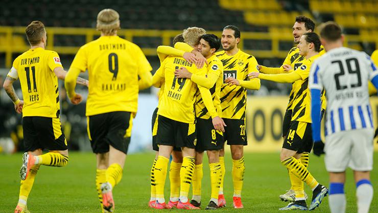Dortmund 2-0 Hertha Berlin Maç Özeti