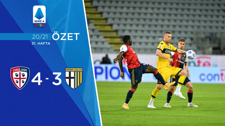 Cagliari 4-3 Parma Maç Özeti