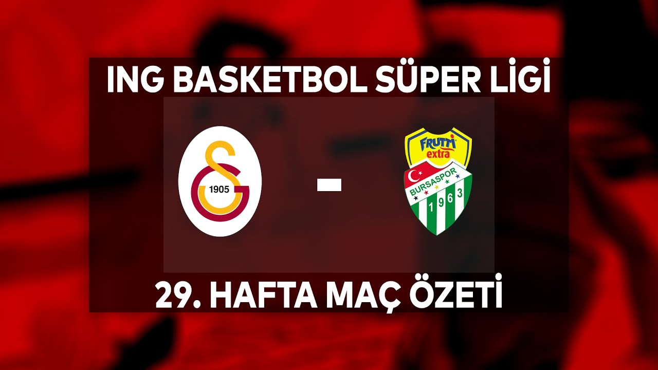 Galatasaray 106-93 Frutti Extra Bursaspor Maç Özeti