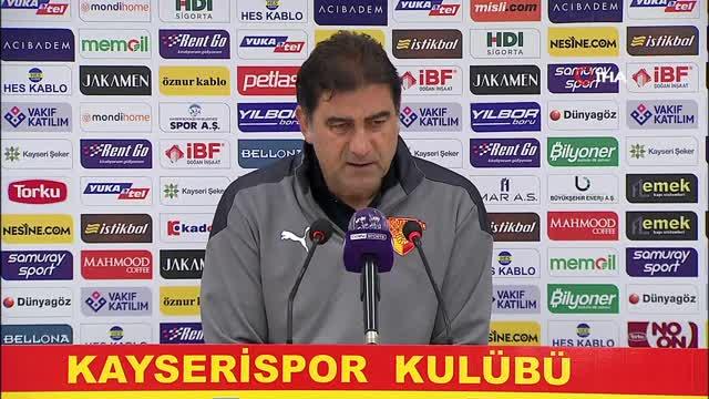 Ünal Karaman: Hoş olmayan bir senaryo... | Kayserispor - Göztepe : 1-1